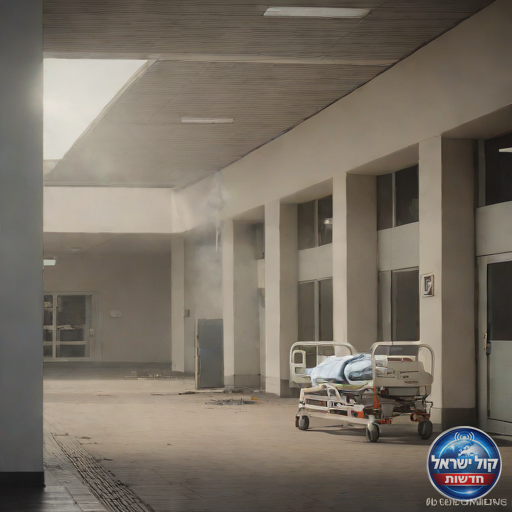 תמונה לכתבה: שריפה בביה״ח לניאדו בנתניה: 3 נפצעים, החשד - עישון בחדר אשפוז